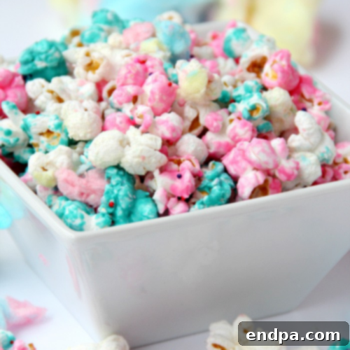 37 Whimsical Unicorn Treats 15 Cotton Candy Popcorn