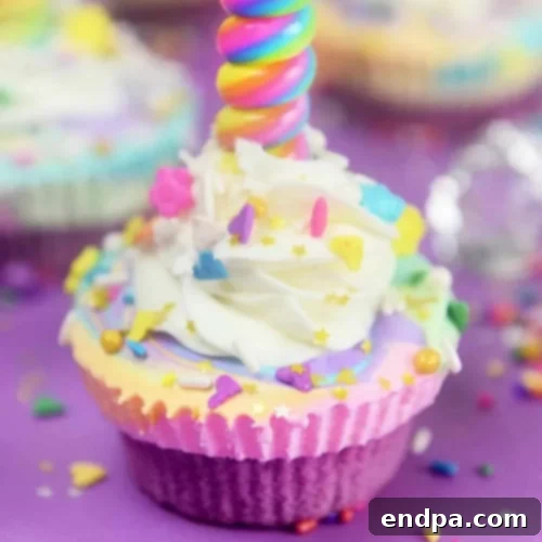 37 Whimsical Unicorn Treats 25 Unicorn Ice Cream Cupcakes