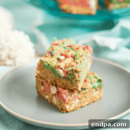 37 Whimsical Unicorn Treats 31 Unicorn Blondies