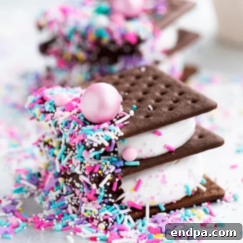 37 Whimsical Unicorn Treats 6 Marshmallow Sprinkle Sandwiches