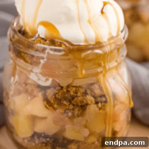51 Effortless Apple Delights 39 Apple Pie in a Jar dessert