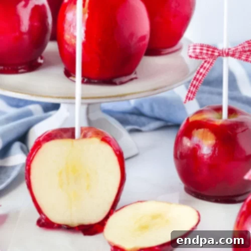 51 Effortless Apple Delights 45 Crispy Toffee Candy Apple