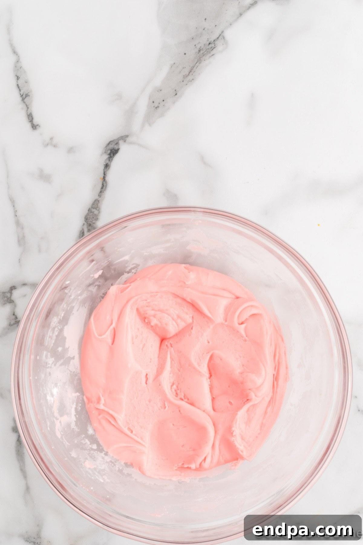 Mixture ready for the fridge. 