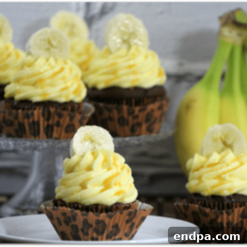 Chunky Monkey Cupcakes