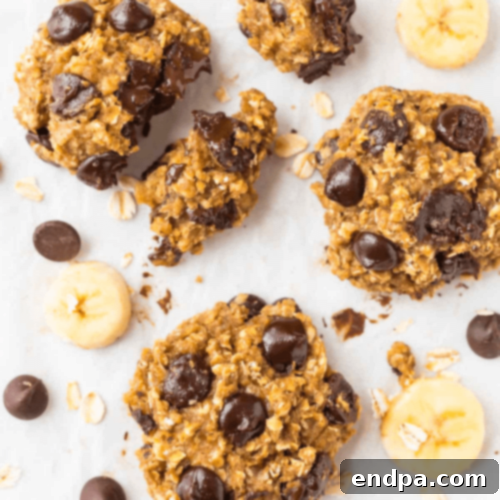 Banana Oatmeal Cookies