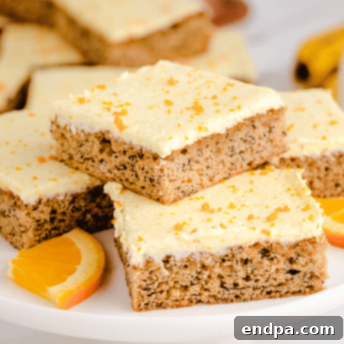 Banana Orange Bars