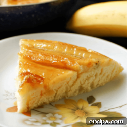Banana Upside Down Cake