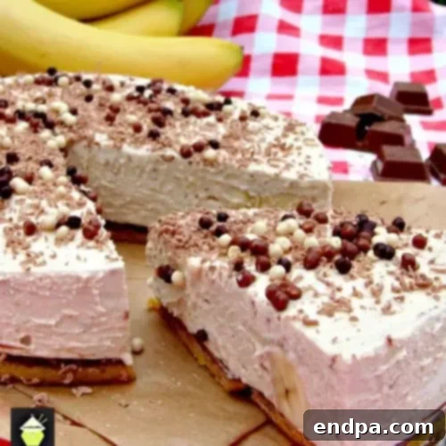 Peanut Butter Banana Cheesecake