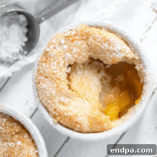 Peachy Keen: 51 Simple Dessert Ideas 3 Warm Peach Pudding Cake with saucy peaches and a light, sugar-crusted cake topping