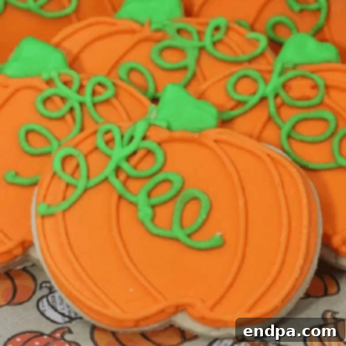 Wickedly Wonderful Halloween Cookie Ideas 3 Cute pumpkin sugar cookies decorated for Halloween