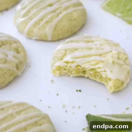 The Ultimate Collection of Tangy Lime Desserts 19 Soft and chewy key lime cookies with a sugary glaze.