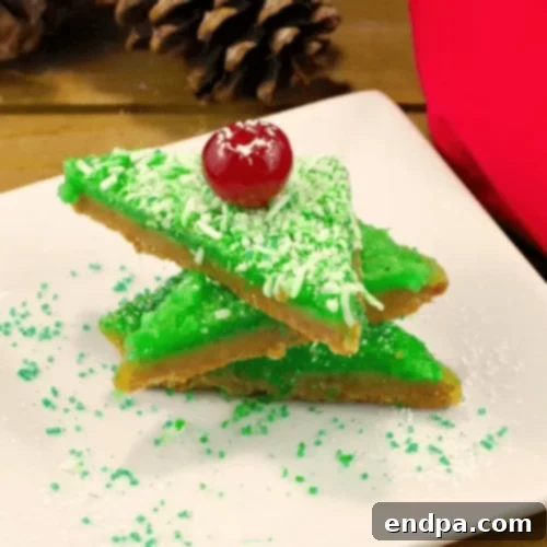 The Ultimate Collection of Tangy Lime Desserts 40 Gingerbread lime Christmas squares with green sparkling sugar.