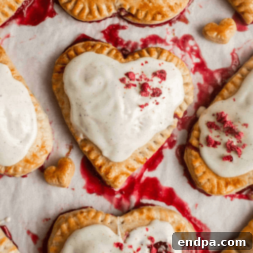 Valentine’s Day Raspberry Hand Pies