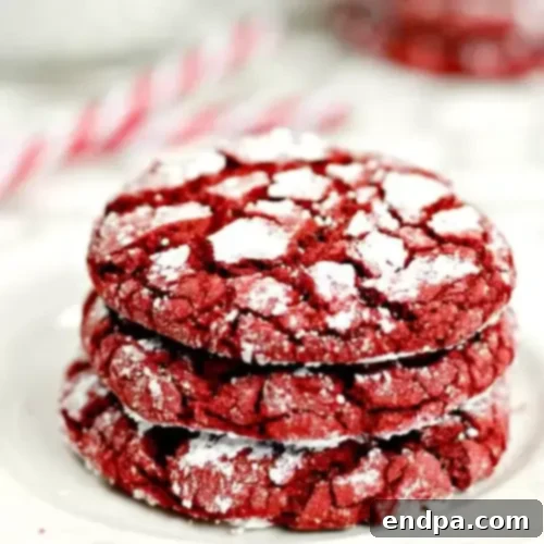 Moist and delicious Red Velvet Cookies