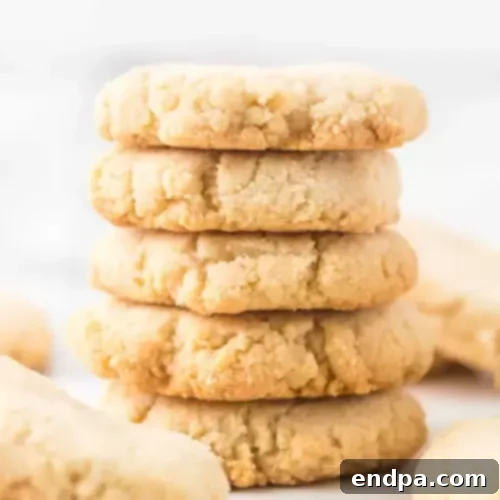 Buttery Gluten-Free Shortbread Cookies with vanilla flavor