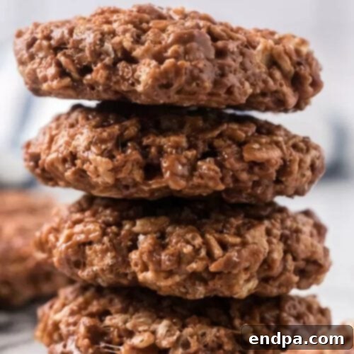 No-bake Homemade Star Crunch Cookies with chocolate and caramel