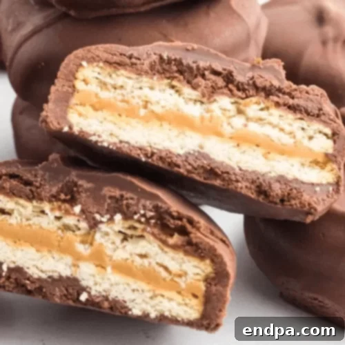 Sweet and salty Chocolate-Covered Ritz Crackers