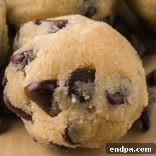 Decadent Keto Edible Cookie Dough