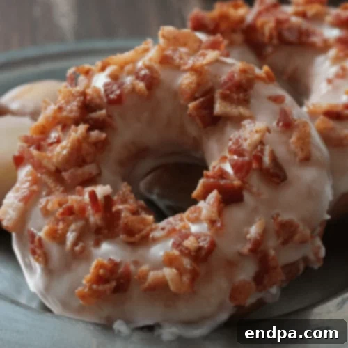 Maple Bacon Donuts