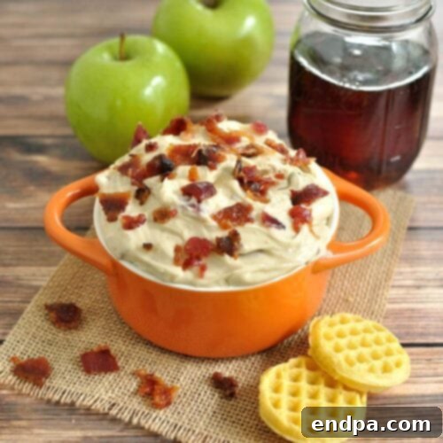 Bacon Dip with Maple Syrup