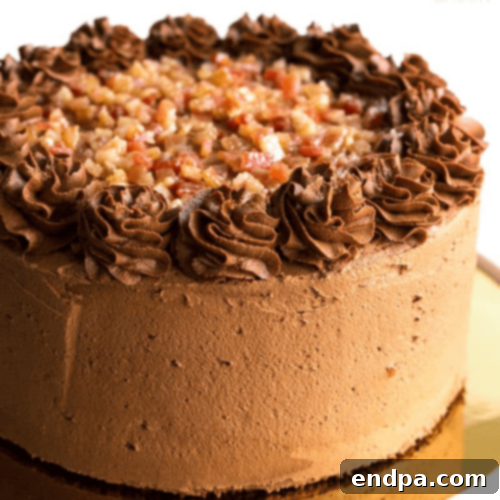 Brown Sugar Bacon Chocolate Cake