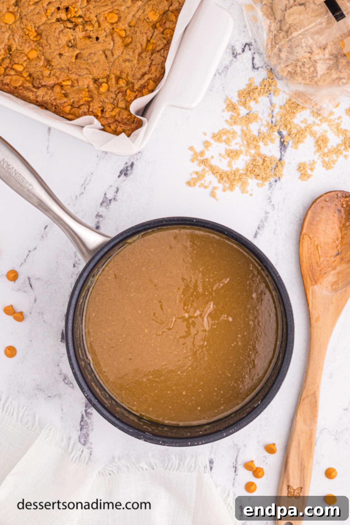 Maple Caramel Blondie Bars 12 Glaze ingredients combined until smooth.