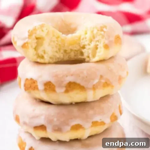 Glazed Baked Donuts, a simple and satisfying homemade donut recipe.