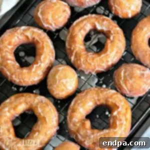 Amish Glazed Donuts, soft, sweet, and yeast-raised, ready to enjoy.