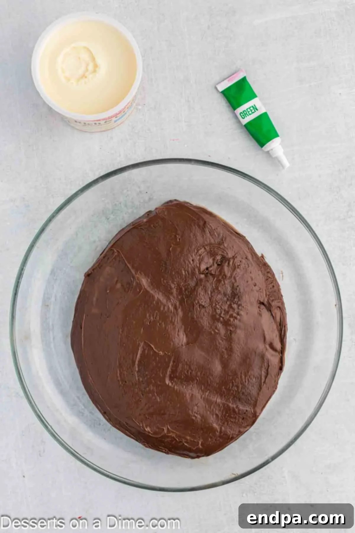 Game Day Goal: Baking a Winning Football Cake 9 Cake covered in chocolate frosting.