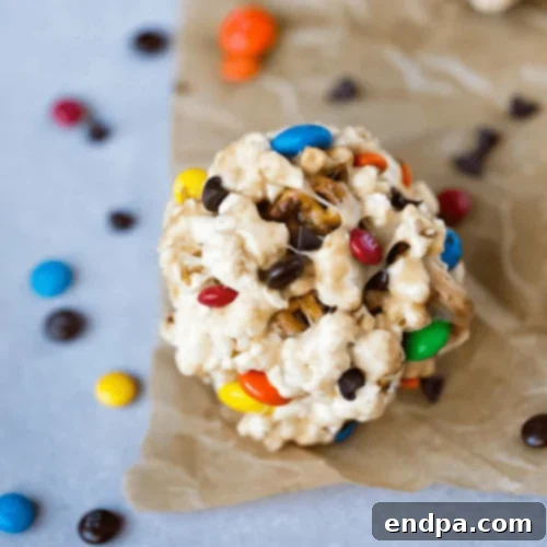 Sweet and Salty Popcorn Balls, offering a perfect flavor balance.