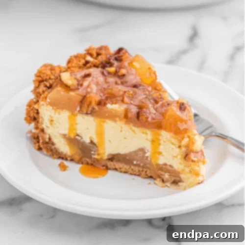 The Ultimate 89 Thanksgiving Cheesecake Collection 12 Caramel Apple Cheesecake