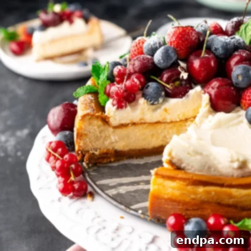 The Ultimate 89 Thanksgiving Cheesecake Collection 35 Chai-Spiced White Chocolate Cheesecake