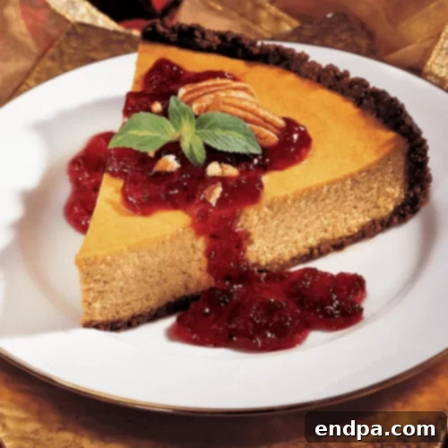 The Ultimate 89 Thanksgiving Cheesecake Collection 44 Cranberry Pumpkin Cheesecake