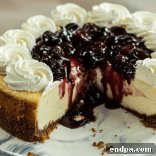 The Ultimate 89 Thanksgiving Cheesecake Collection 69 Cherry Almond Cheesecake
