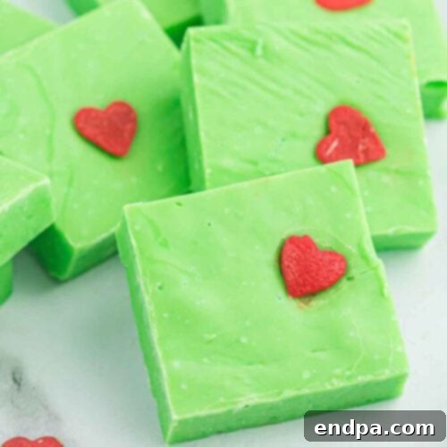Grinch Fudge