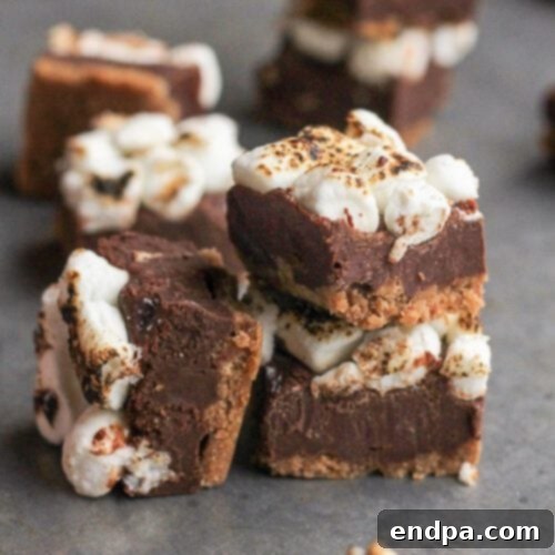 S’mores Fudge