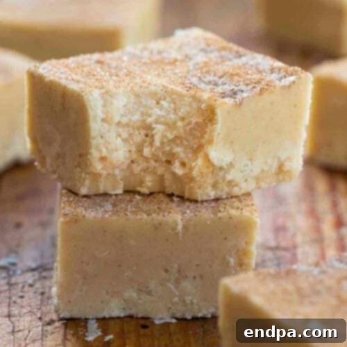 Snickerdoodle Fudge