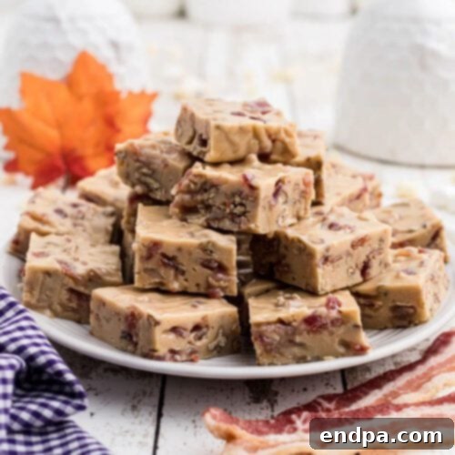 Maple Bacon Fudge