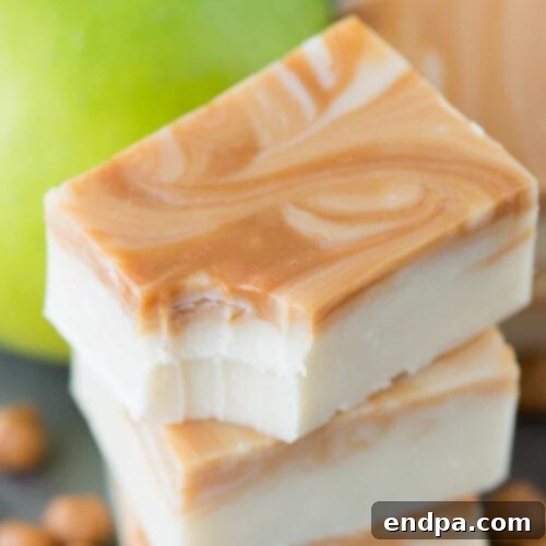 Caramel Apple Fudge