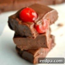 Chocolate Covered Cherry Fudge