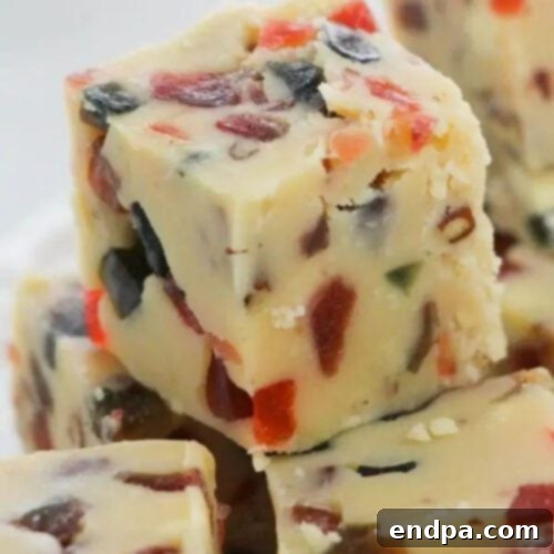 Fruitcake Fudge