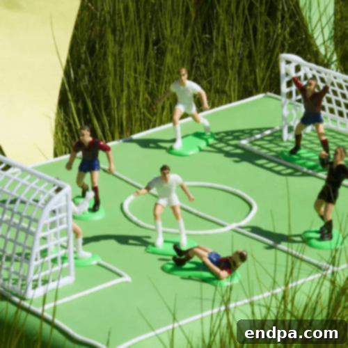 Gâteau Foot, a decorated football-themed cake.