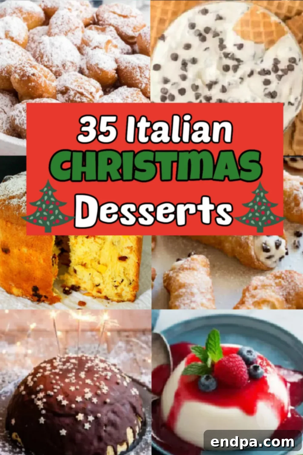 Experience the ultimate indulgence this festive season with our exquisite selection of homemade Italian Christmas desserts. Delight in 35 simple and easy traditional recipes for the holiday season that include panettone, tiramisu, cannoli and much more.