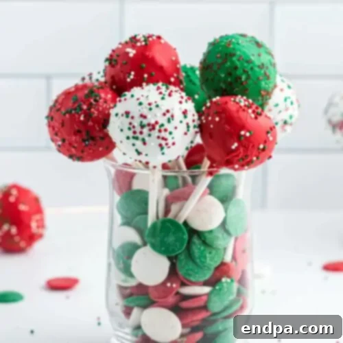 Sweet Yuletide Treasures 18 Christmas Cake Pops Recipe, a festive bite-sized dessert, rich, creamy, and simple to prepare.
