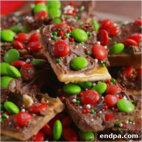 Sweet Yuletide Treasures 31 Sweet & Salty Holiday Toffee, balancing crunchy, buttery sweetness with a delightful hint of salt.