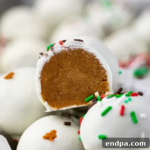 Sweet Yuletide Treasures 36 Gingerbread Truffles, a perfect holiday recipe that is decadent, easy to gift, and simple to master.
