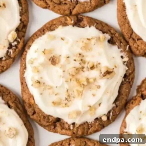 Carrot cake mix cookies