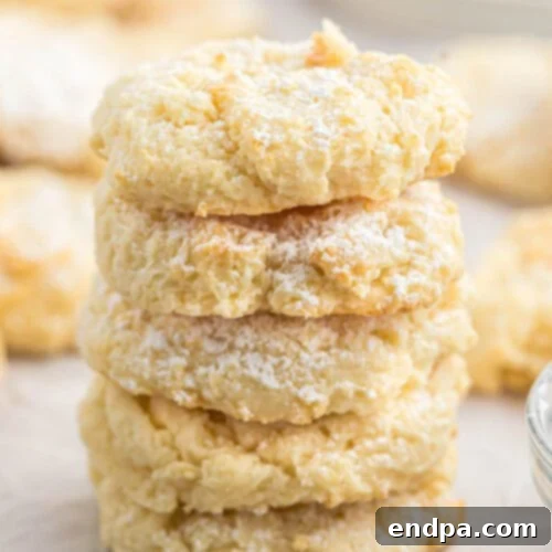 Cream Cheese Cake Mix Cookies.