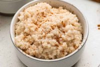 Slow Cooker Creamy Rice Pudding