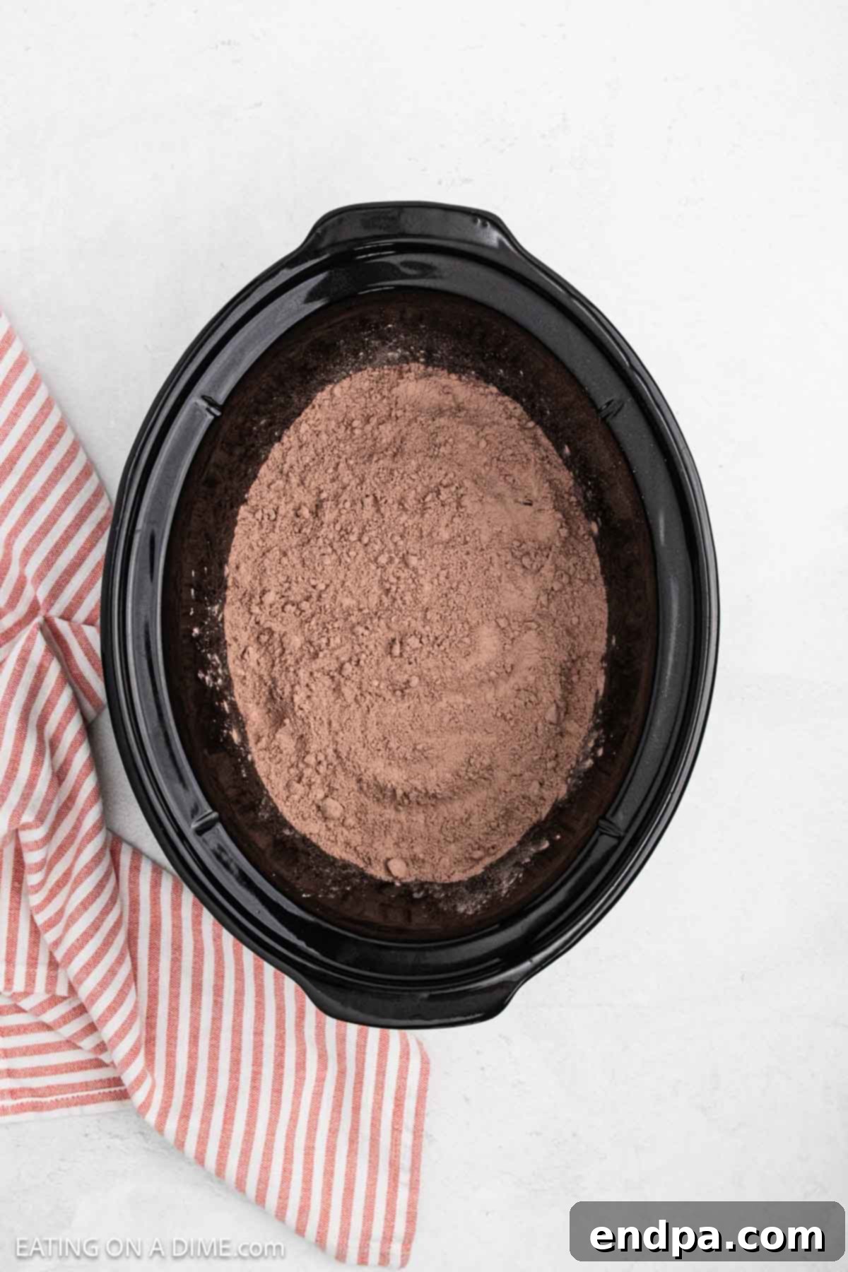 Cake mix in slow cooker